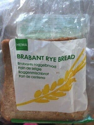 Hema Brabant rye bread packshot