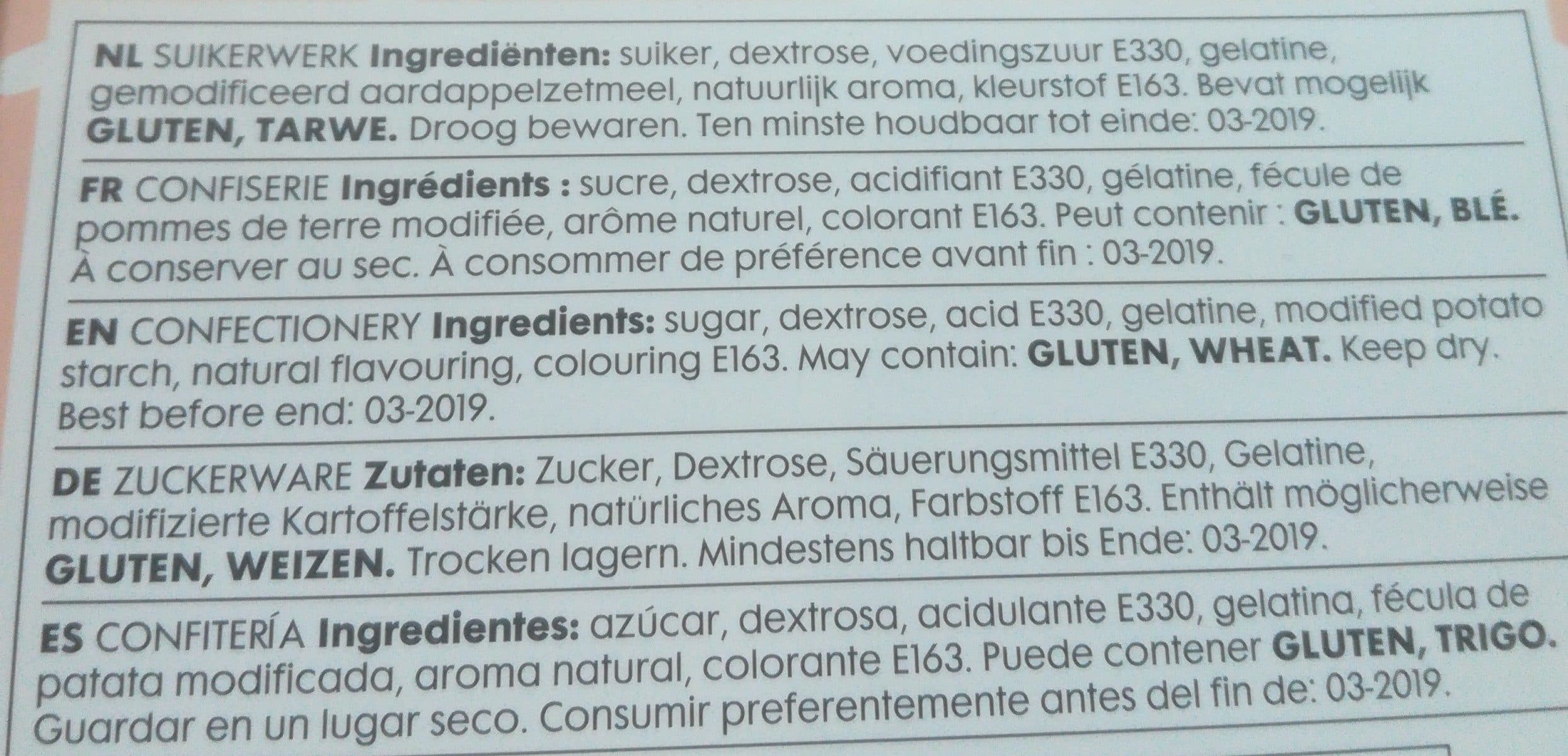Open Food Facts Lieve juf hartjes packshot