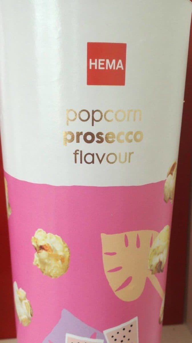 Hema Pop corn Proseco packshot