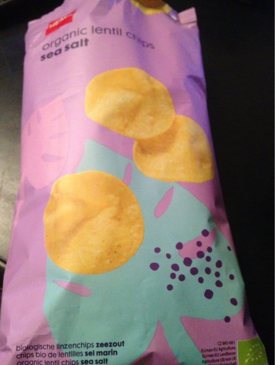 Open Food Facts Organic lentil chips packshot