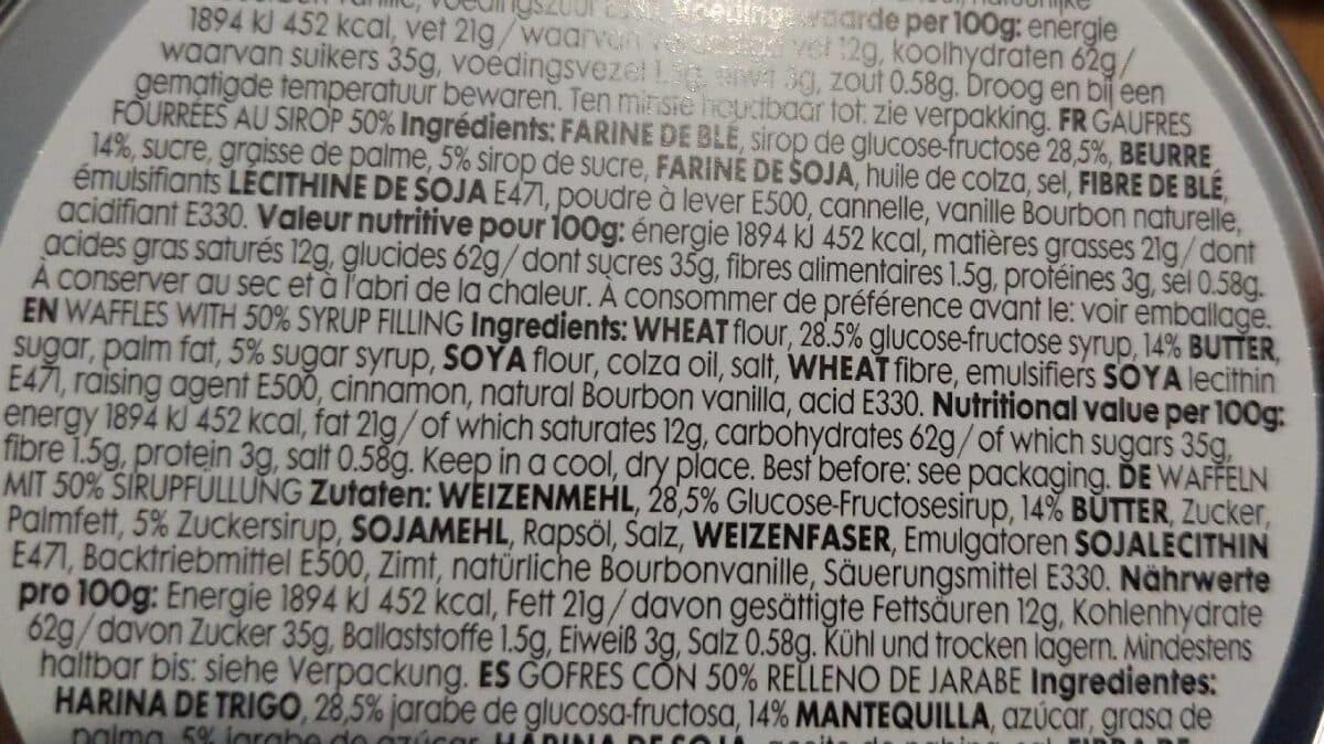 Hema Gaufres packshot