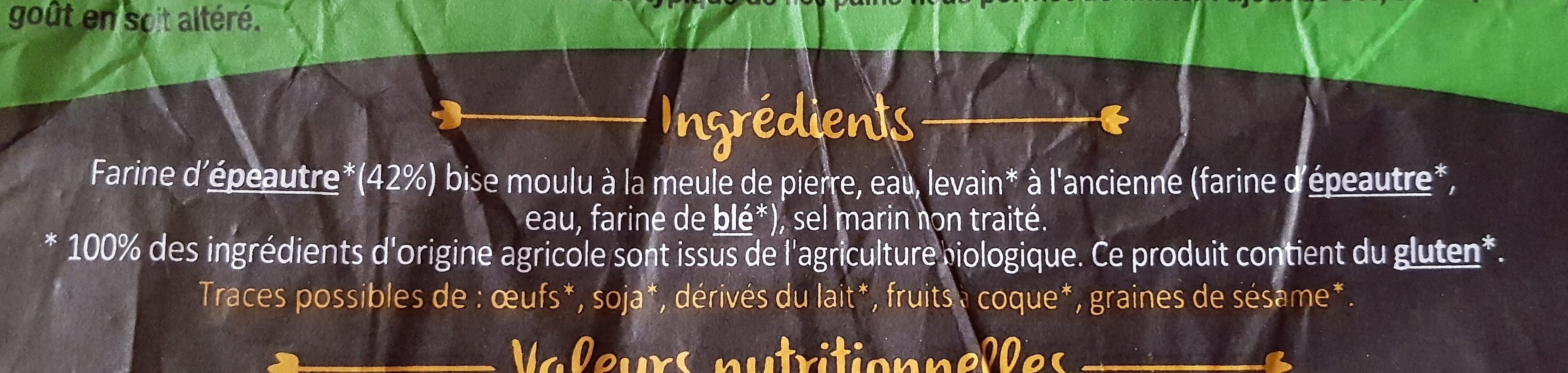 Biofournil PAIN ÉPEAUTRE packshot