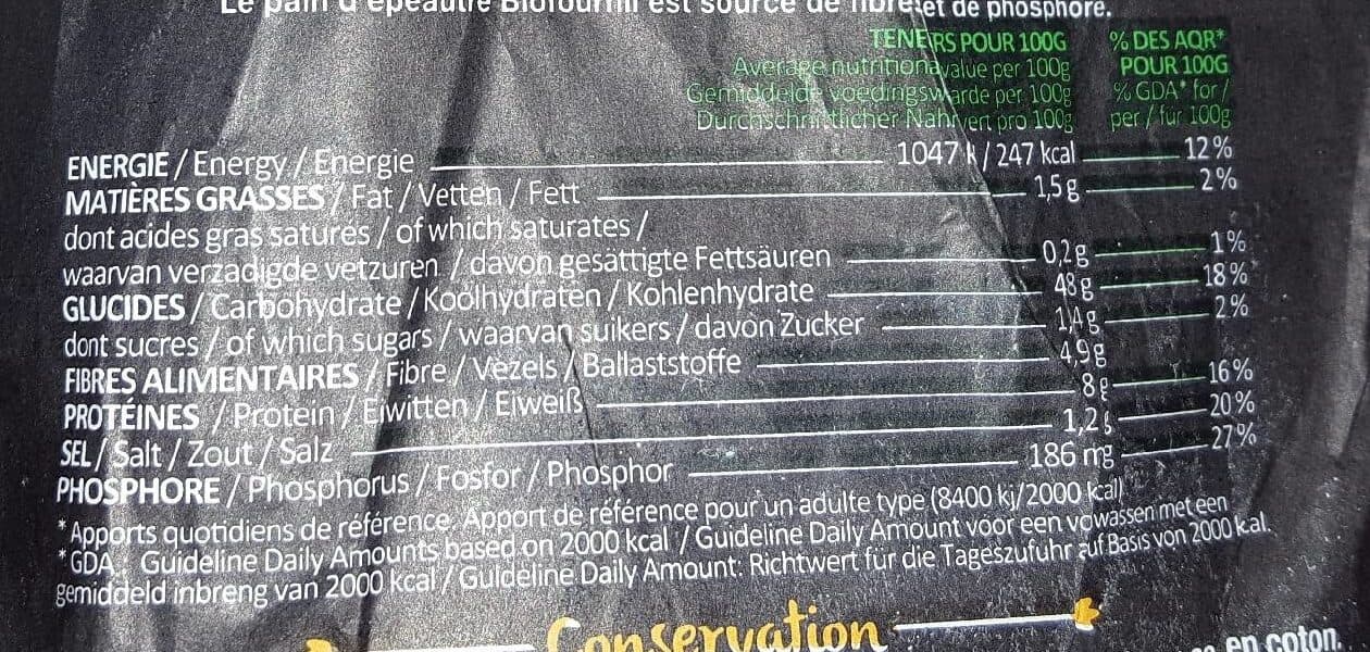 Biofournil PAIN ÉPEAUTRE packshot
