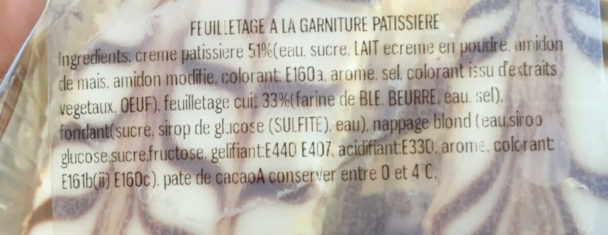 Auchan Millefeuille x 2 packshot