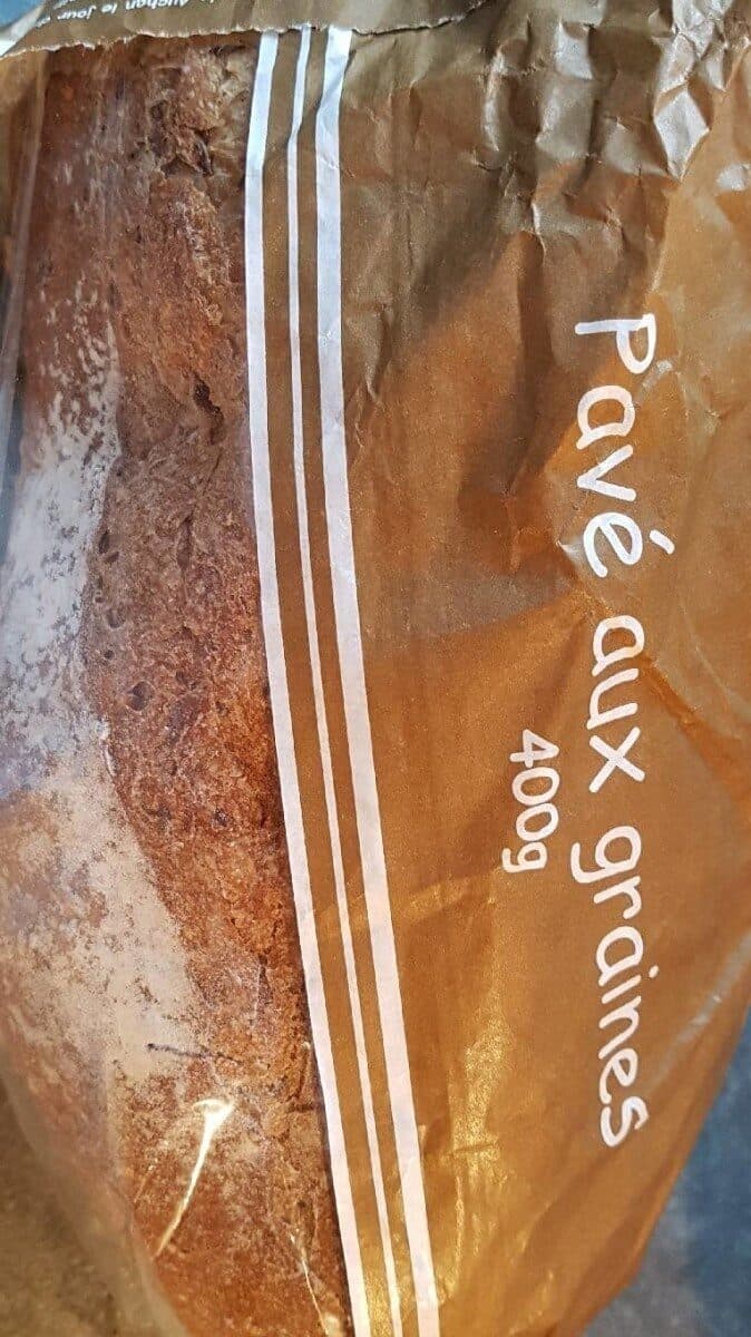 Auchan Pain - Pavé aux graines packshot