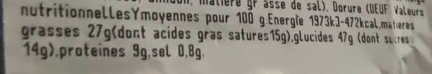 Auchan Triangle aux amandes packshot