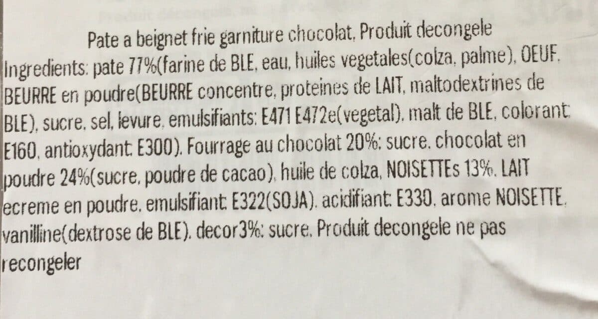 Open Food Facts Mini Bottereaux x12 packshot