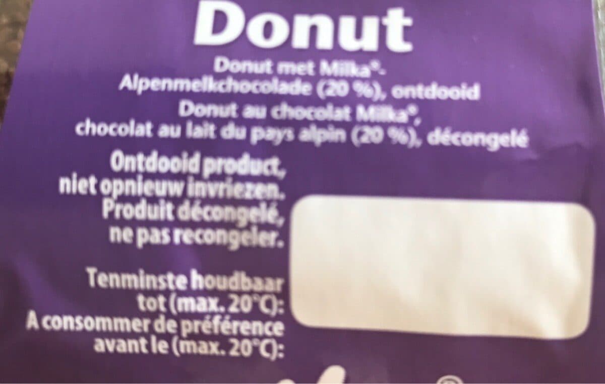 Open Food Facts Donut packshot