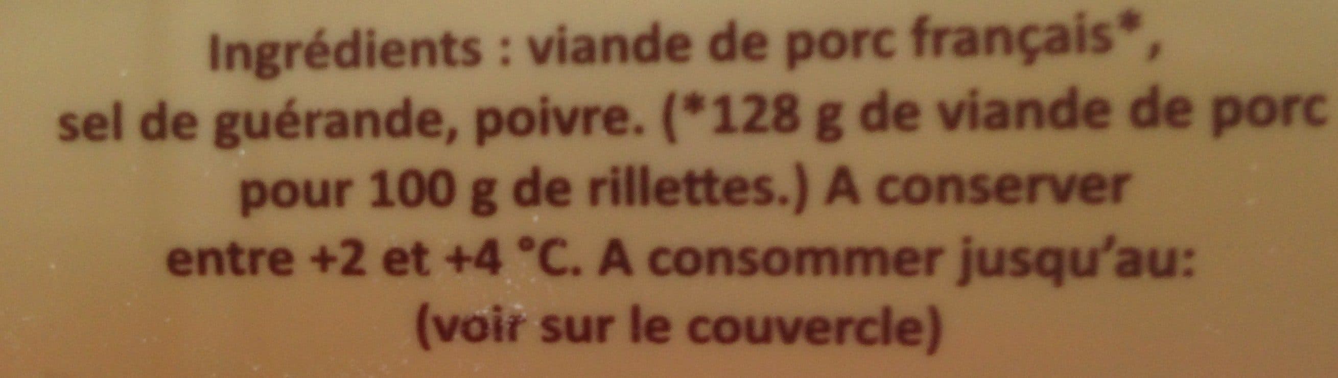 Open Food Facts Rillettes packshot