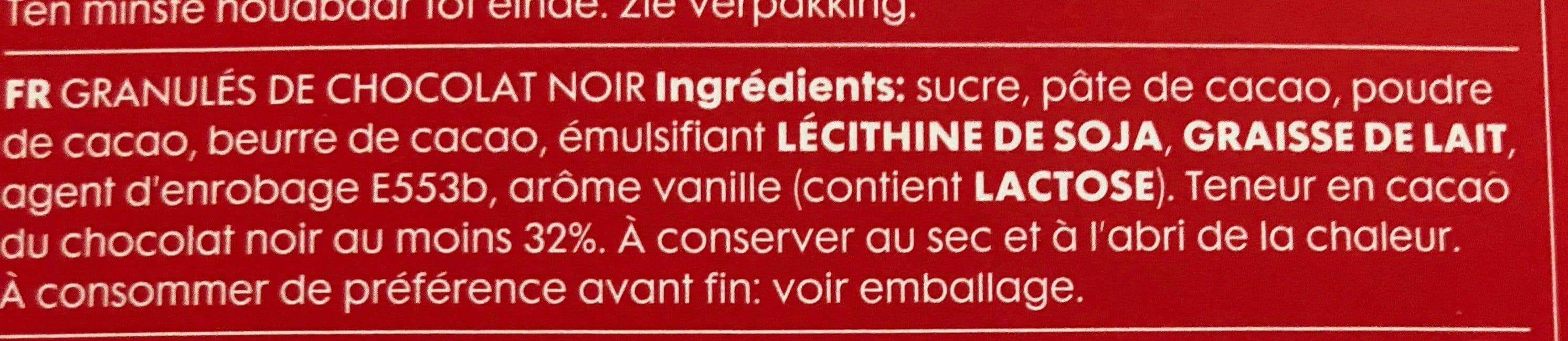 Open Food Facts Vermicelles chocolat packshot