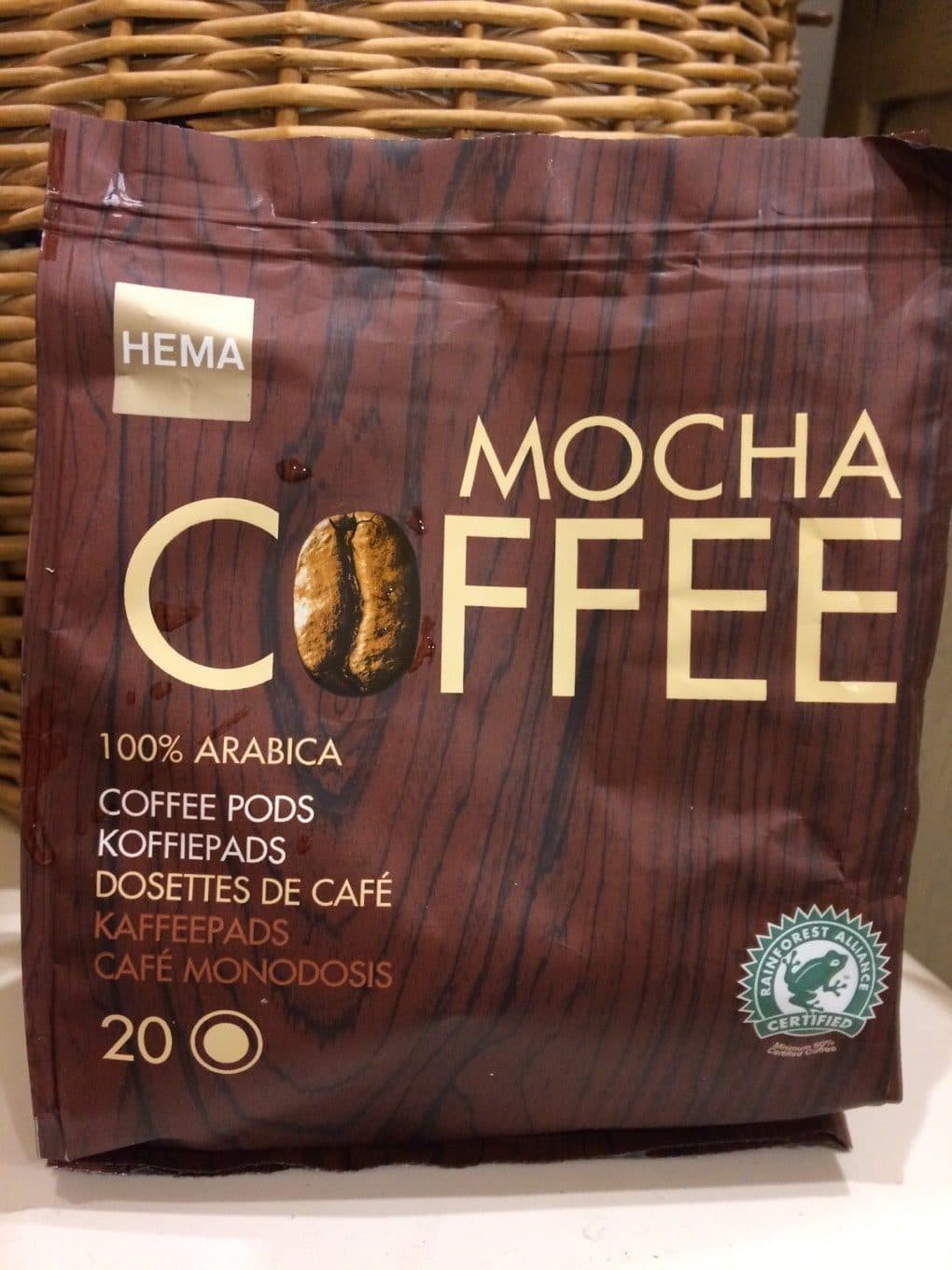 Hema Hema Mocha Coffee Pads packshot