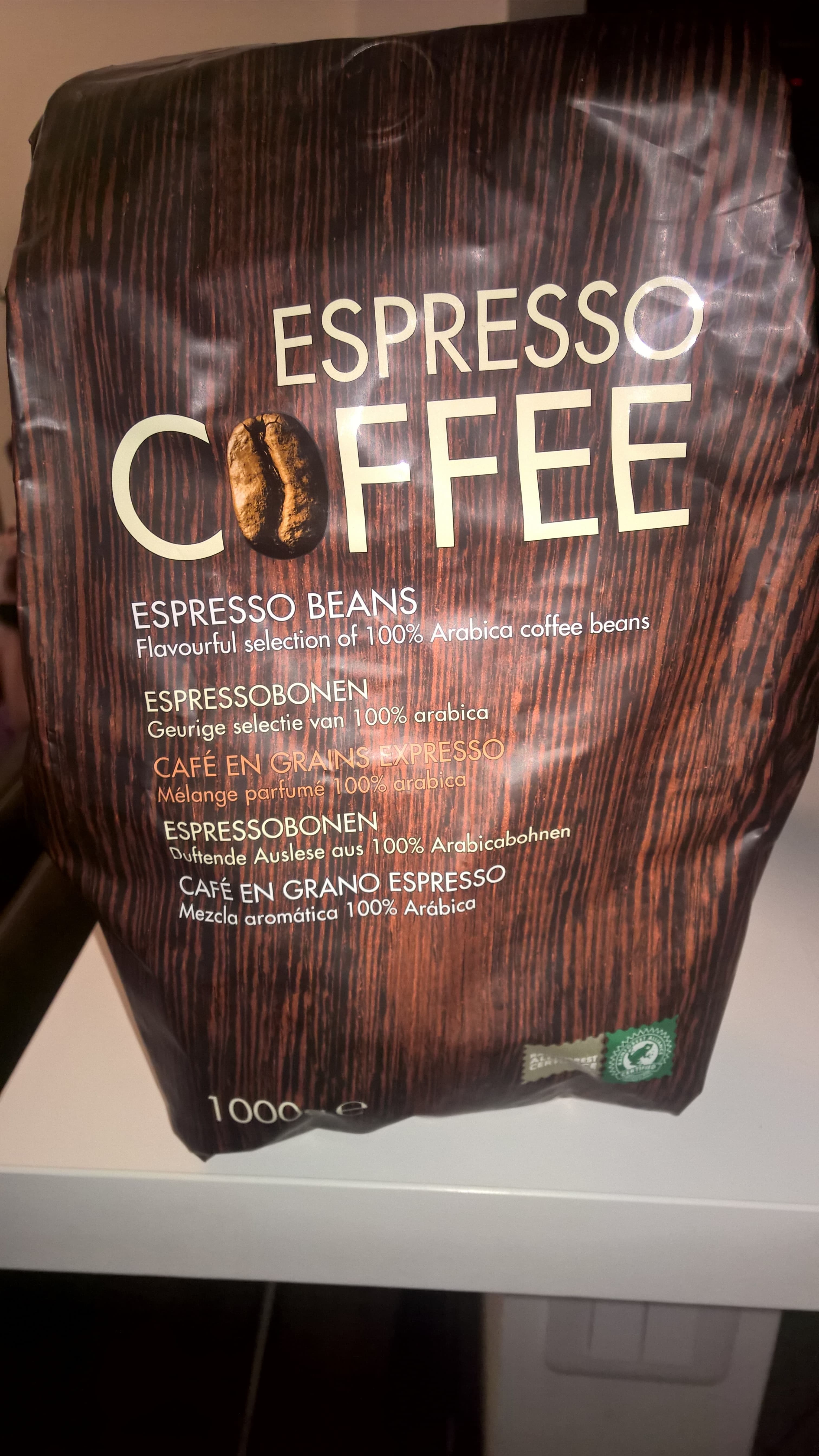 Open Food Facts Espresso Caffee en grain 1Kg packshot
