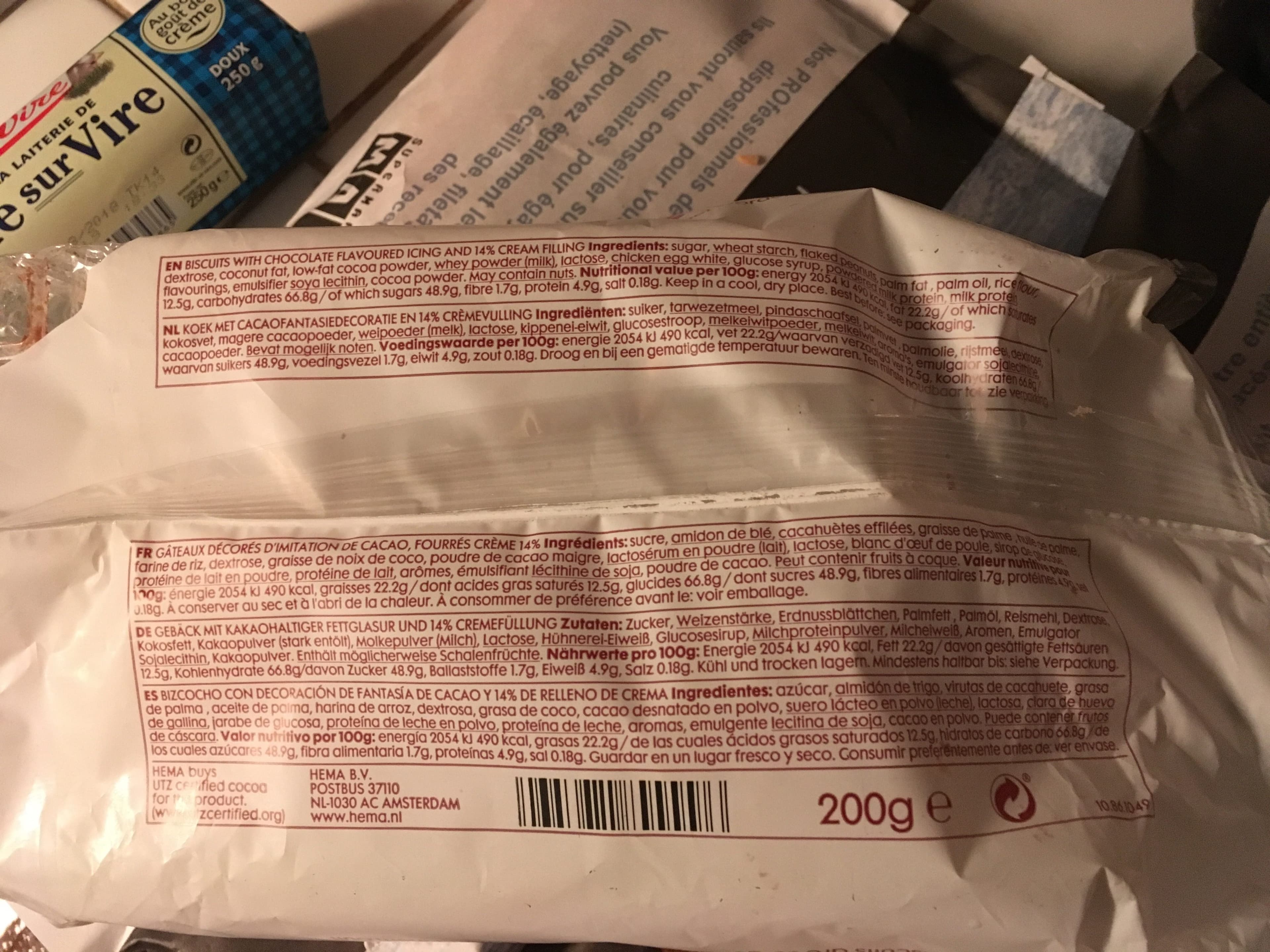 Hema Bokkenpootjes packshot