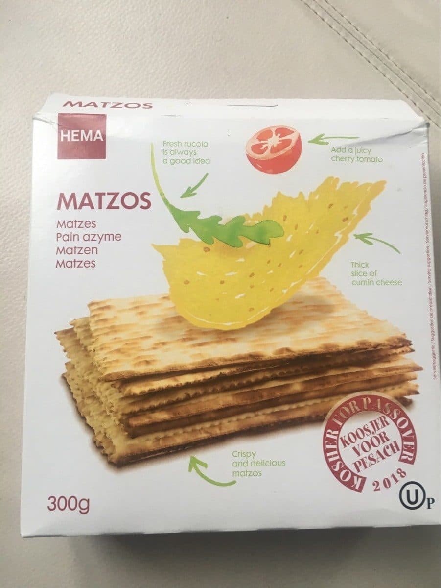 Hema Matzos pain azyme casher packshot