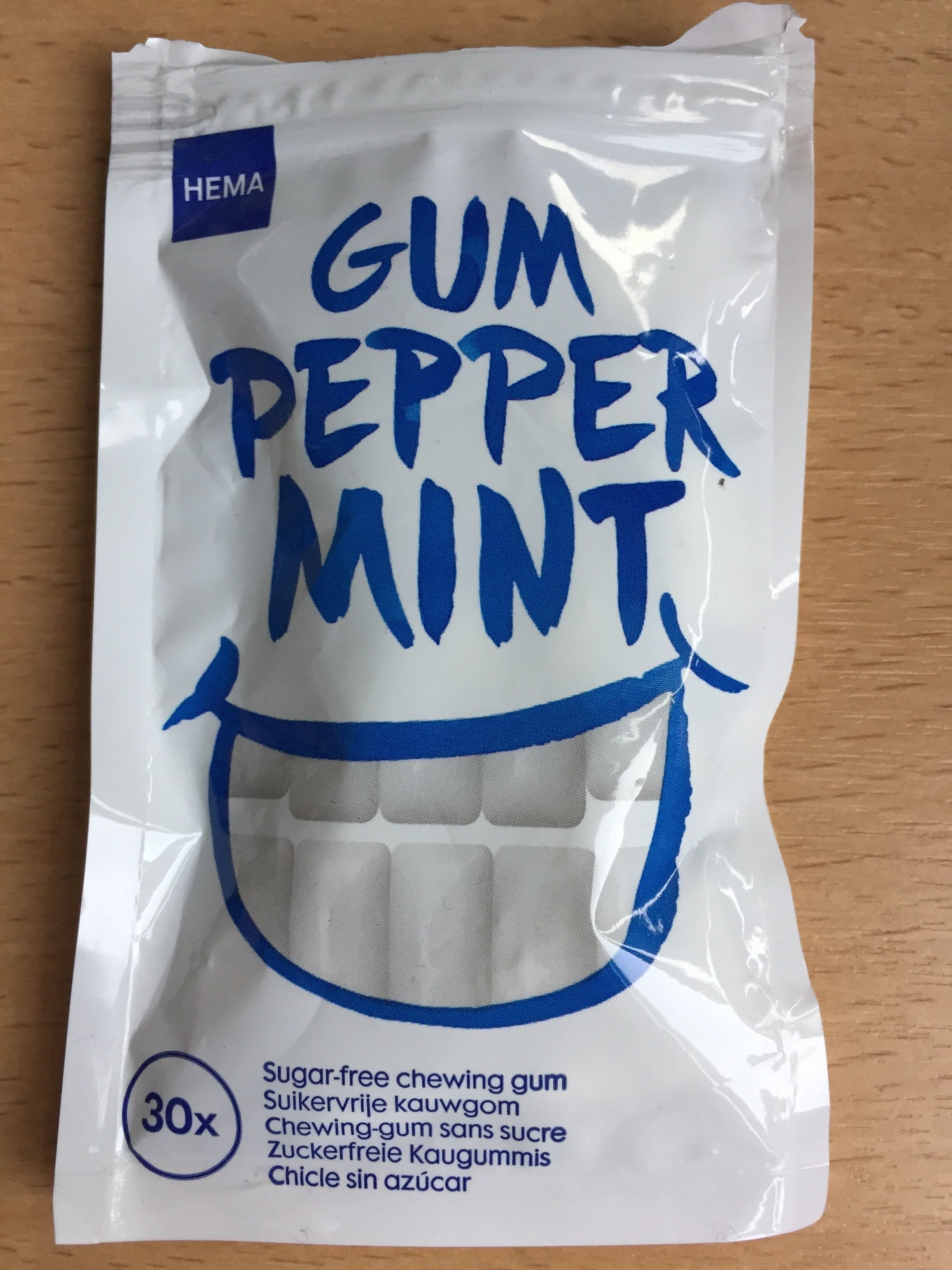 Hema Gum pepper mint packshot