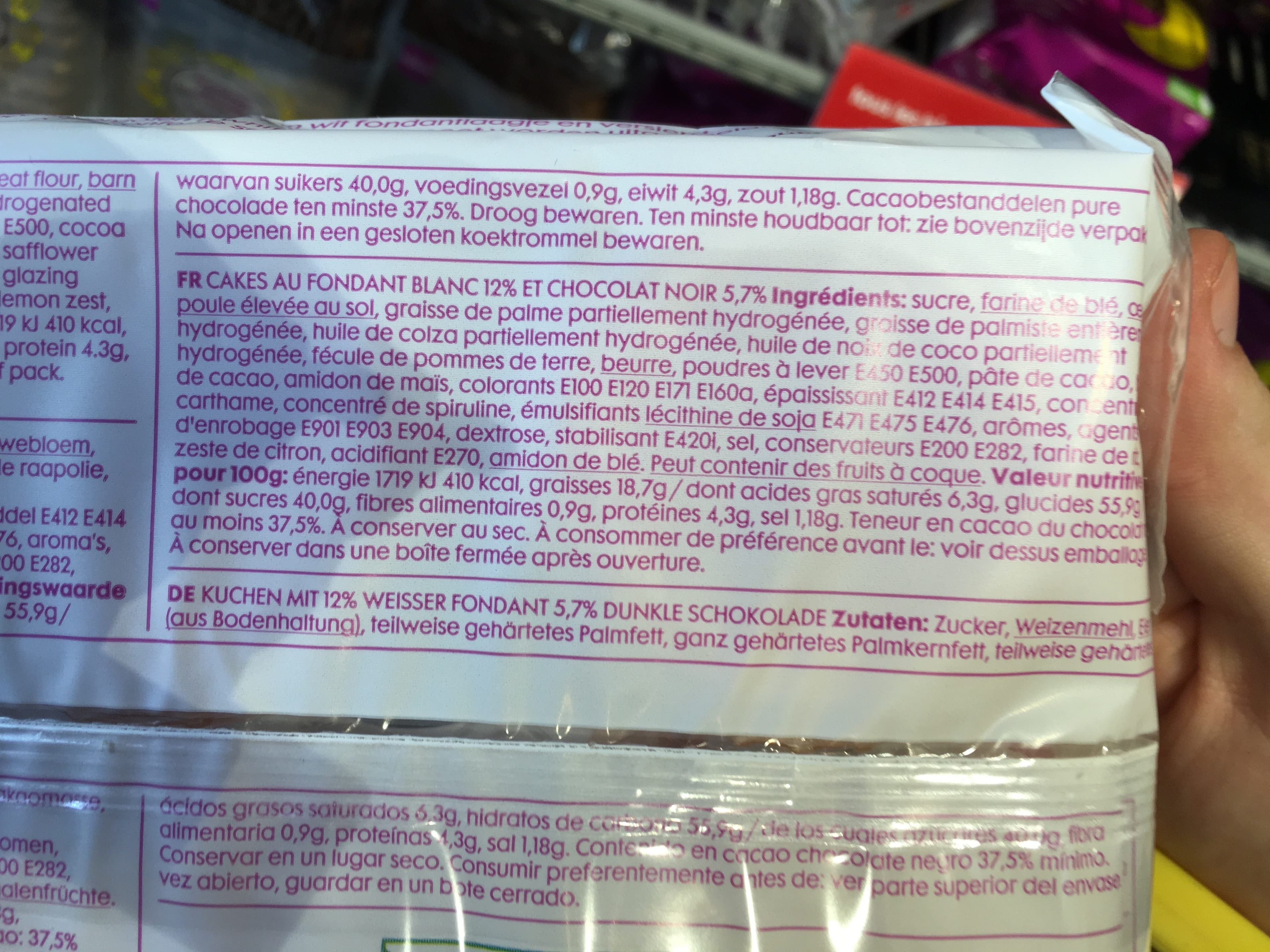 Hema Petits cakes packshot