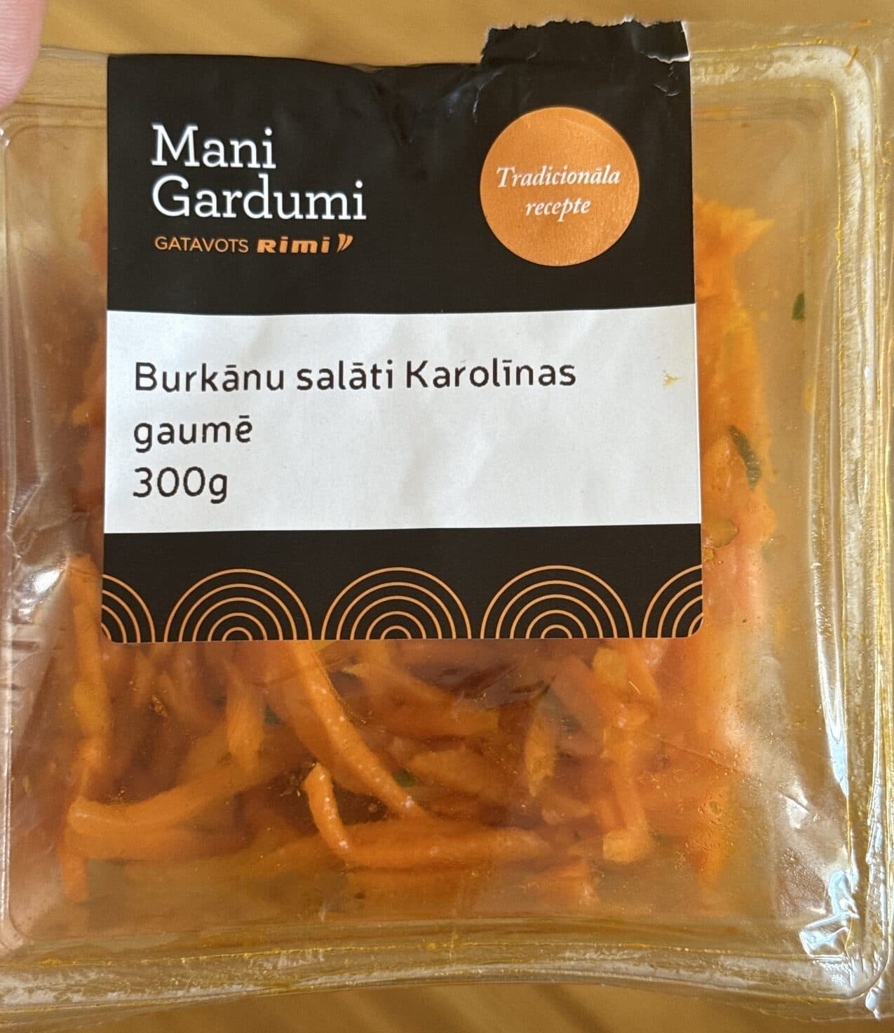 Rimi Burkānu Salāti Karolīnas packshot