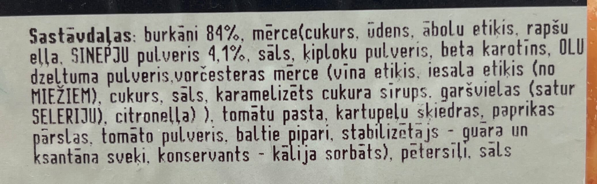 Rimi Burkānu Salāti Karolīnas packshot