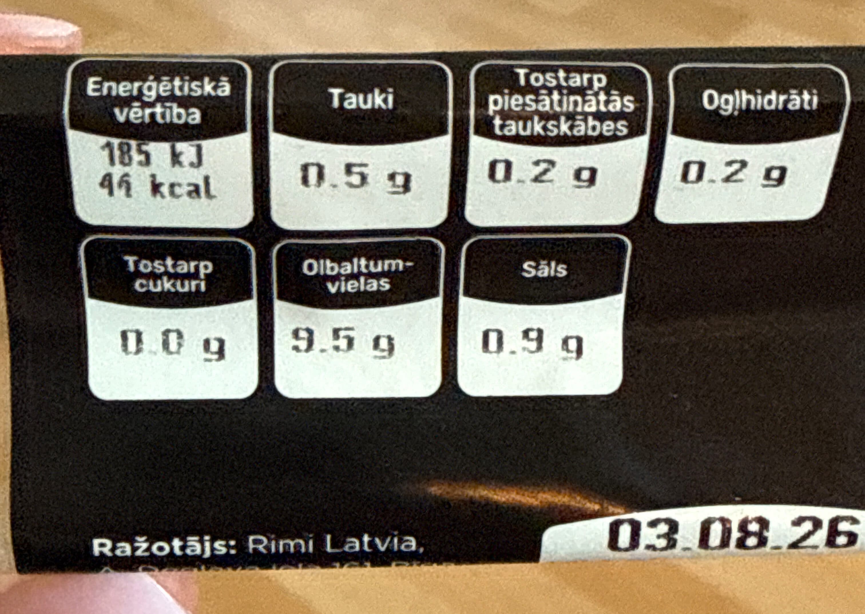 Rimi Куриное филе в желе packshot