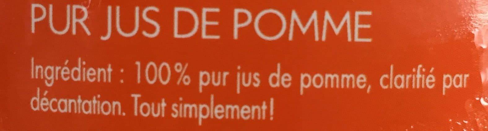 LES FERMES DE GALLY Pur jus de pomme packshot