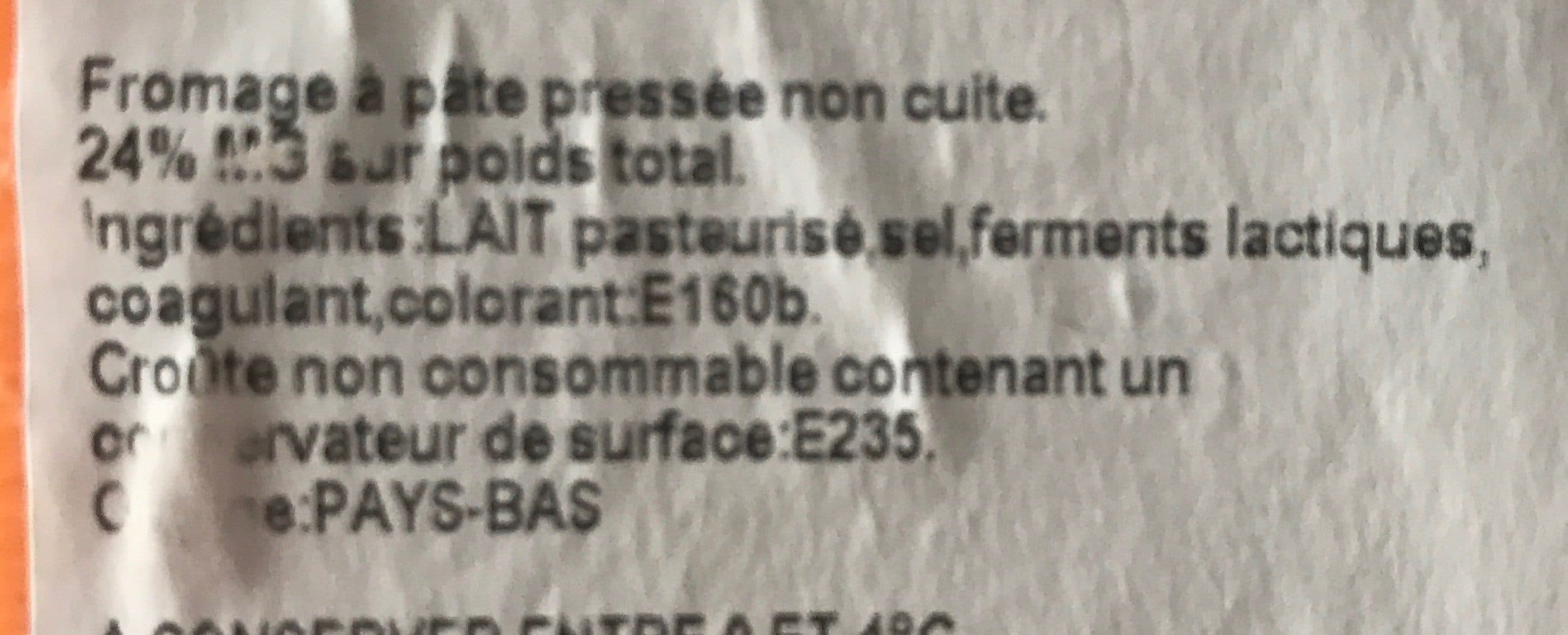Open Food Facts Mimolette jeune packshot