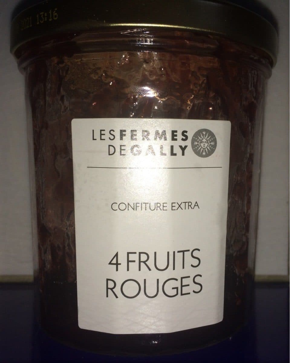 Les Fermes De Gally 4 fruits rouges packshot