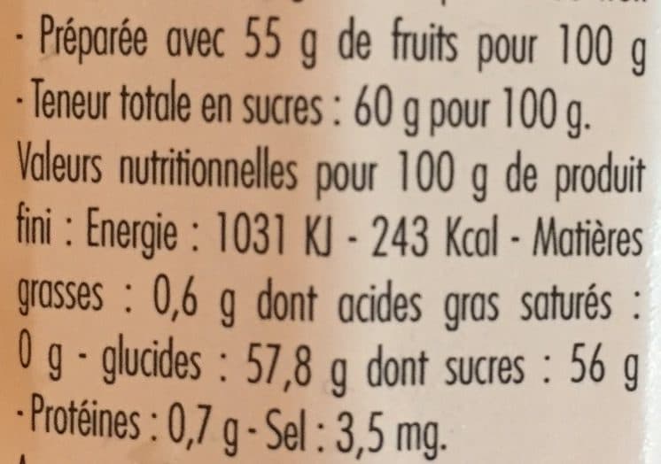 Les Fermes De Gally Confiture packshot