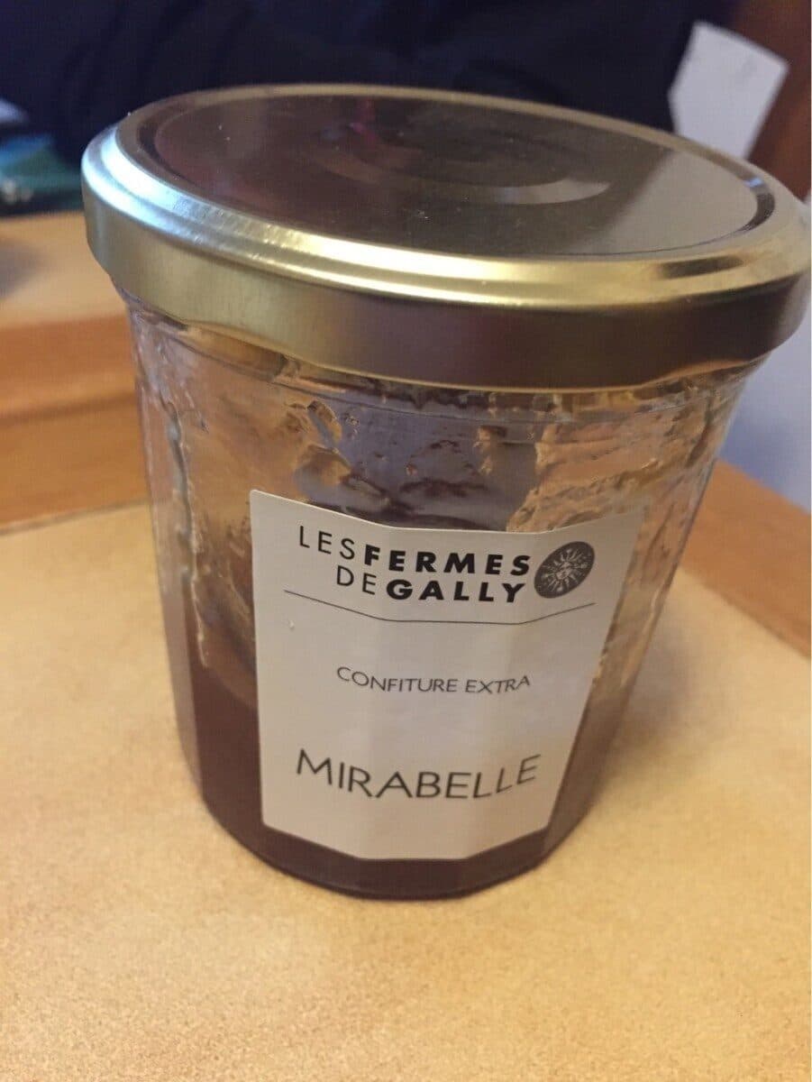 Les Fermes de Gally Confiture extra mirabelle packshot