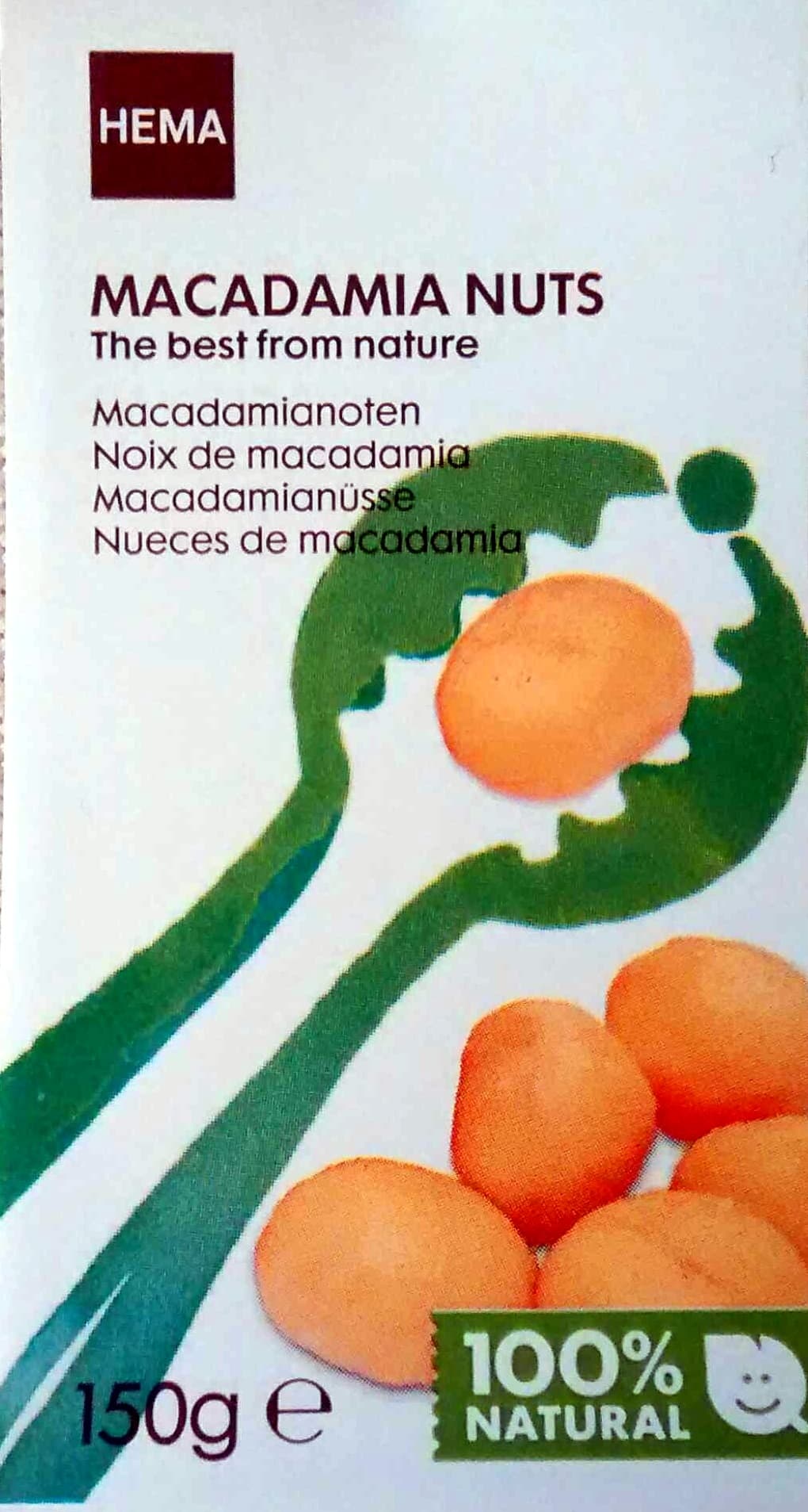 Hema Macadamia nuts packshot
