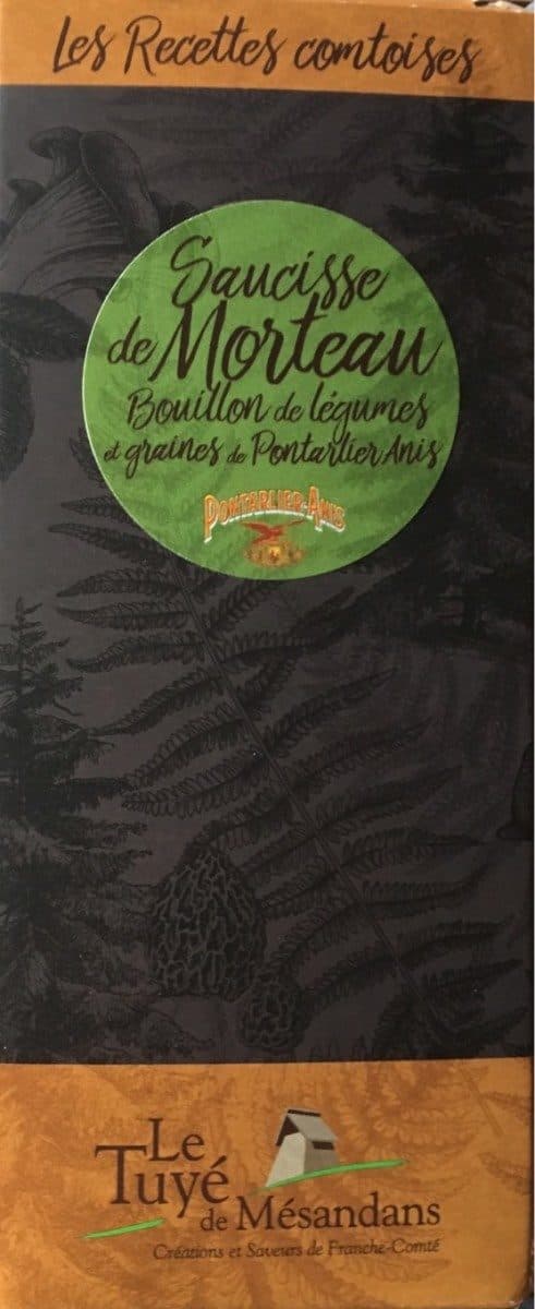 Open Food Facts Saucisse de morteau bouillon de légumes packshot
