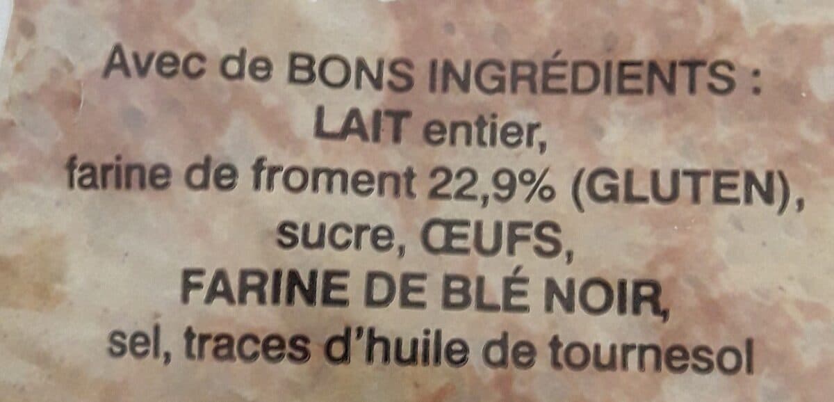 Open Food Facts La crêperie du Leck packshot