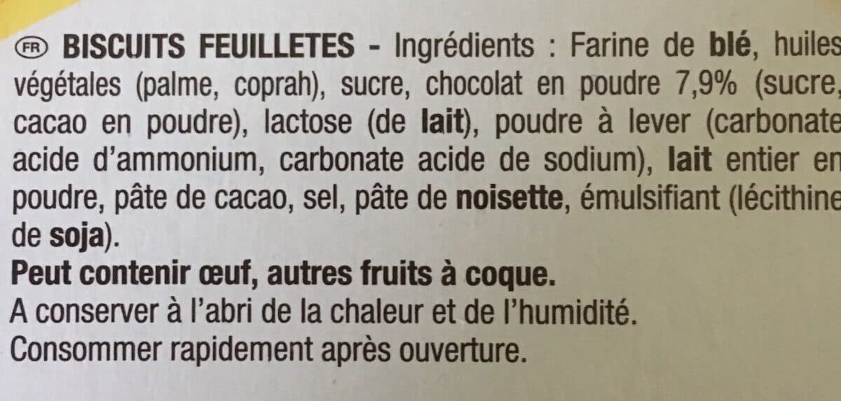 Open Food Facts Petit coeur chocolat packshot