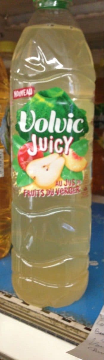 Open Food Facts Volvic juicy packshot