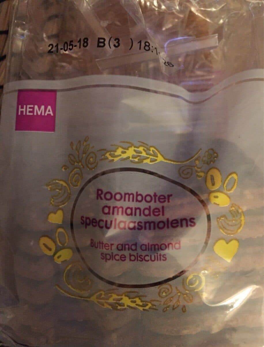 Hema Roomboter Amandel Speculaasmolens packshot