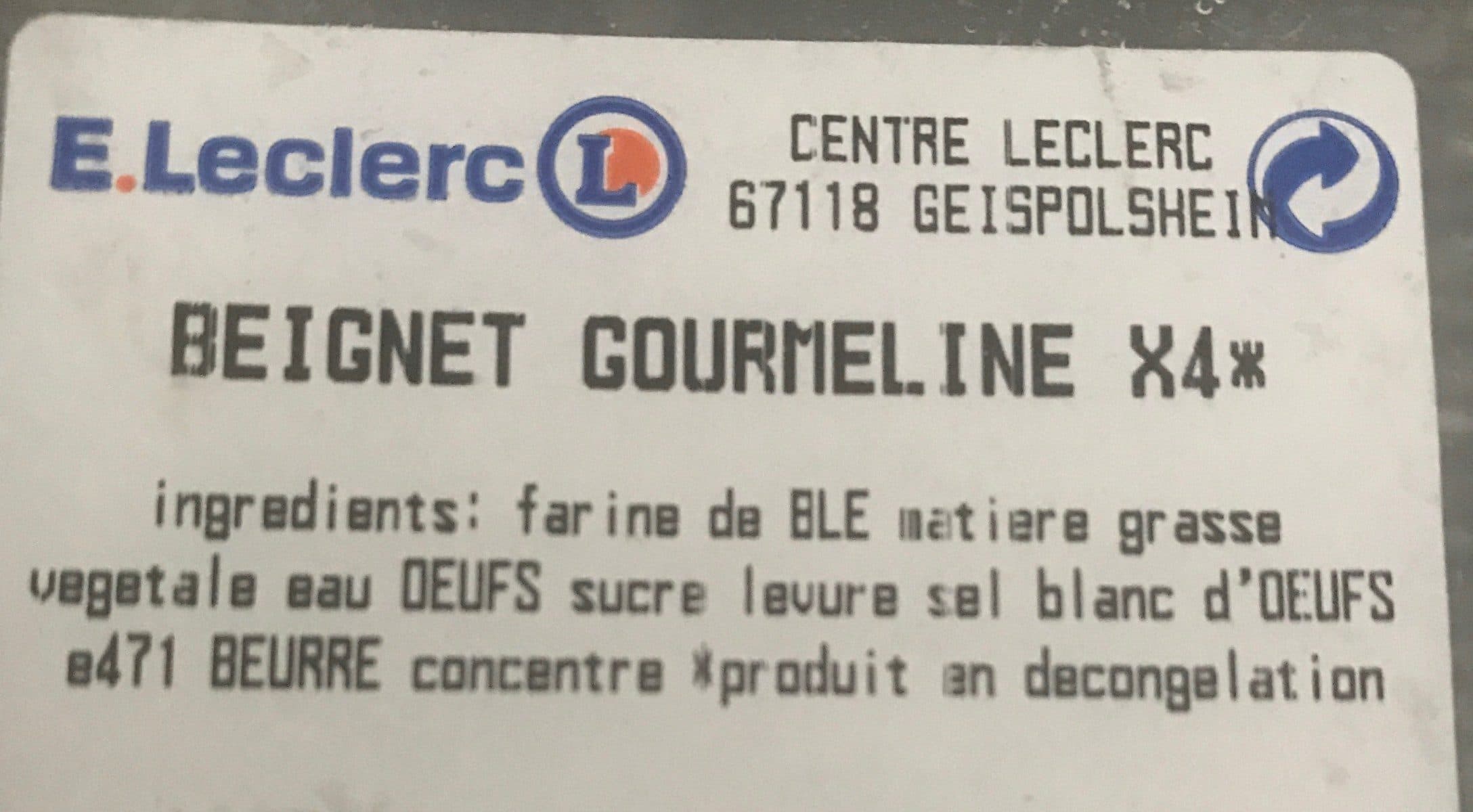 E.Leclerc Beignet gourmeline packshot