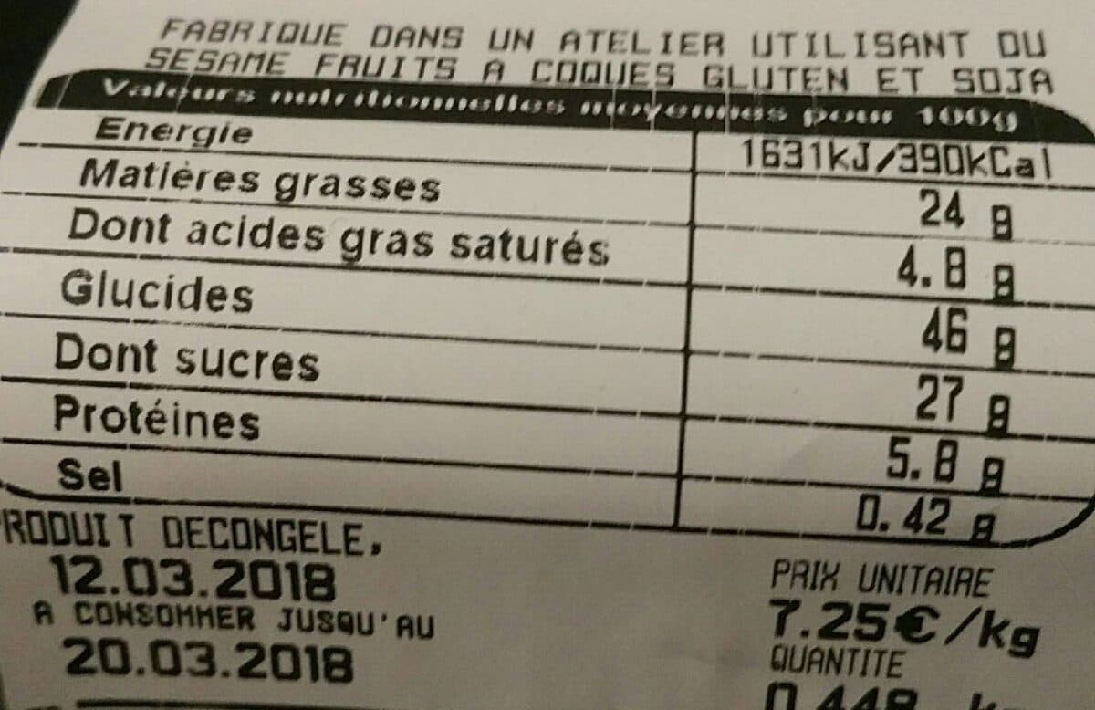 E.Leclerc Muffin's double chocolat packshot