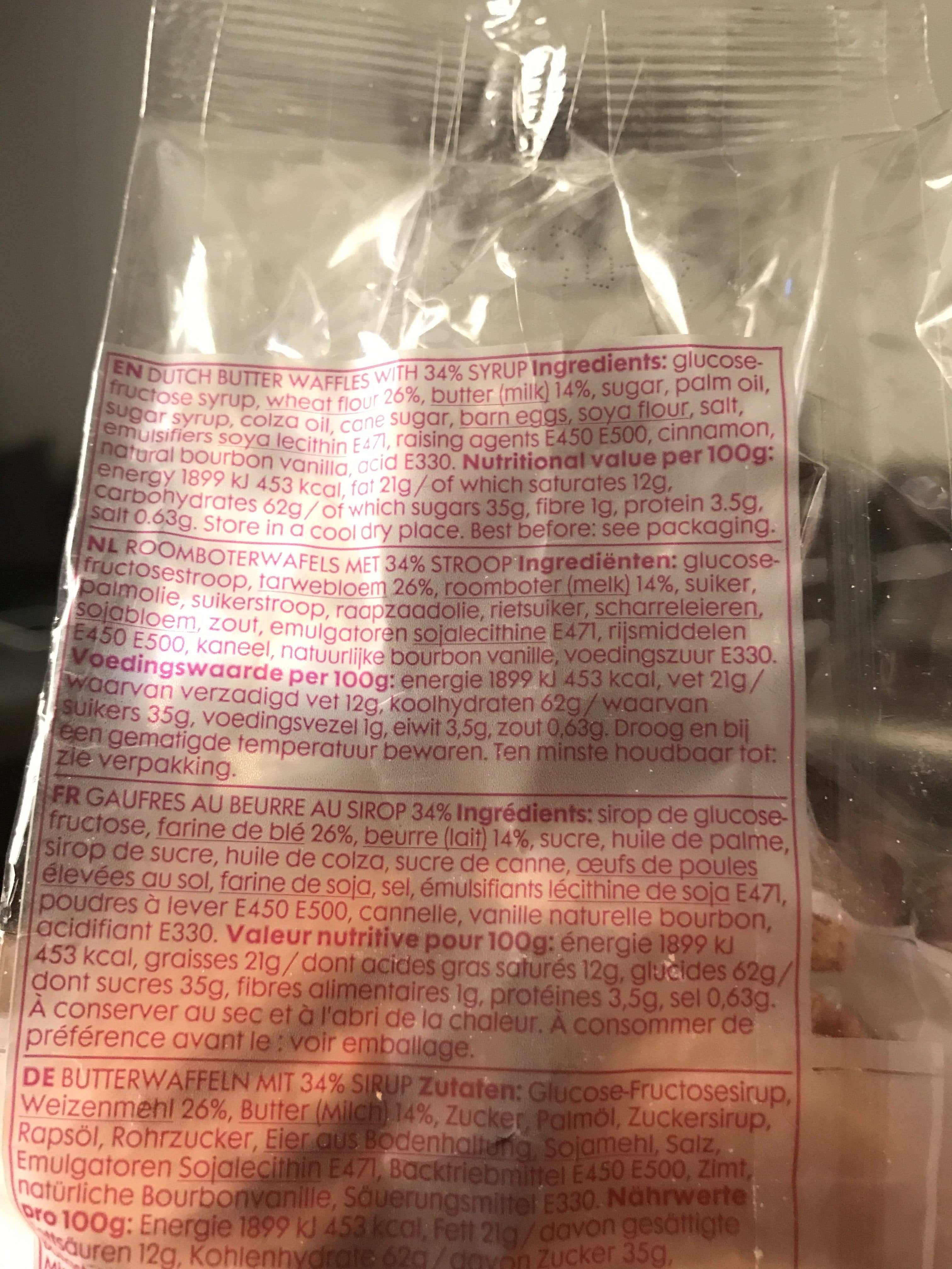Hema Mini stroopwafeltjes packshot