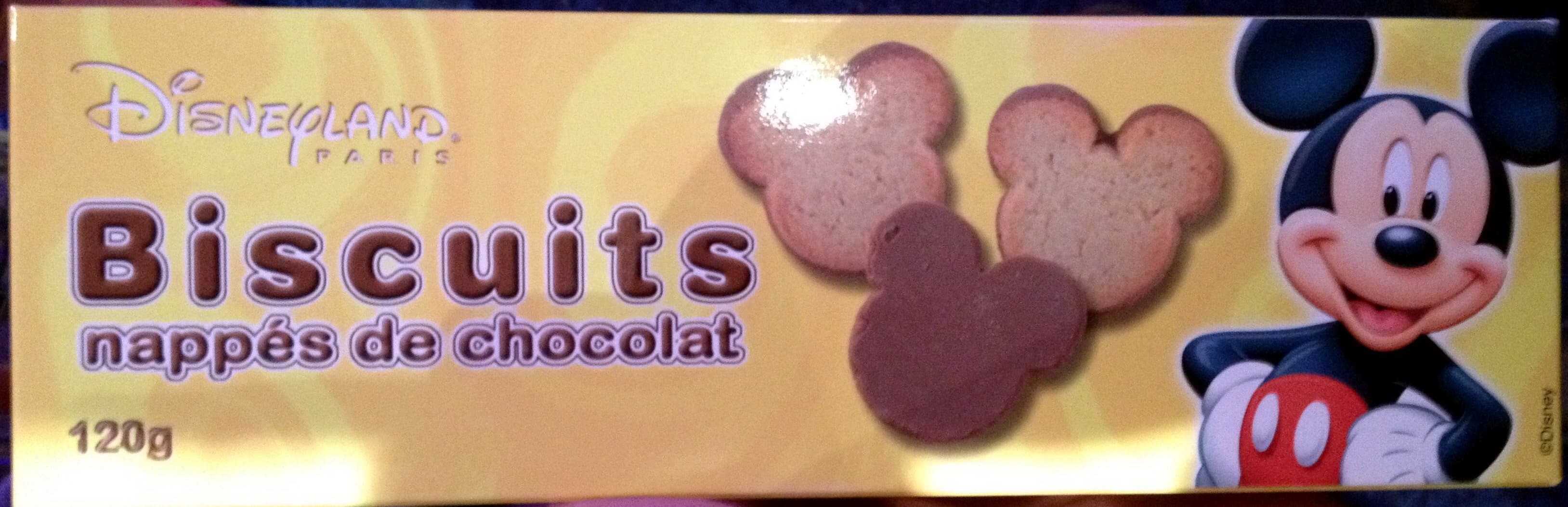 Disney Biscuits nappés de chocolat packshot