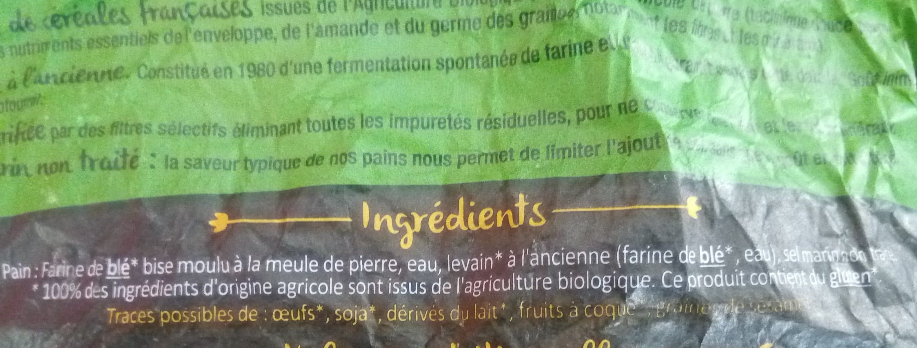 Open Food Facts boule rustique packshot