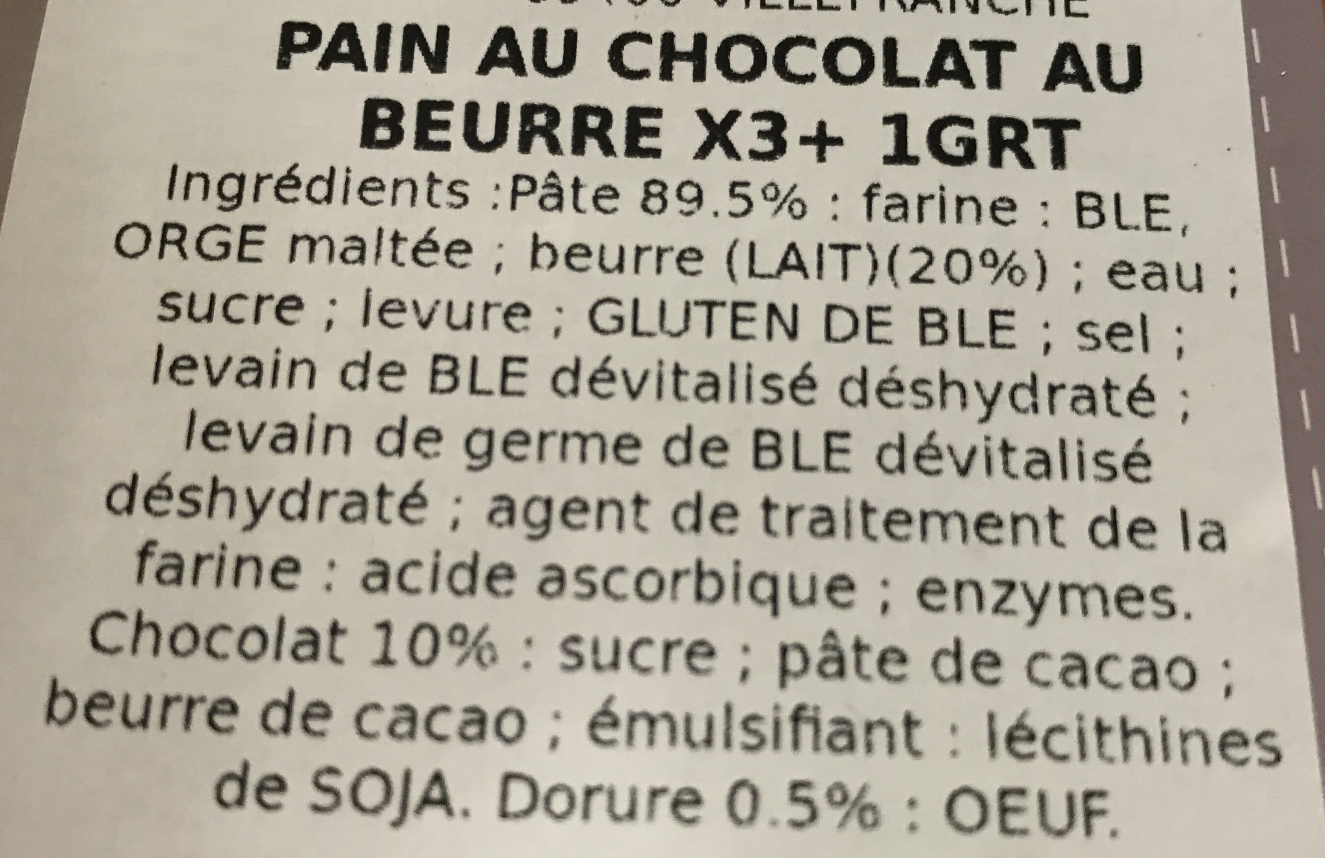 Simply Pain au chocolat au beurre packshot