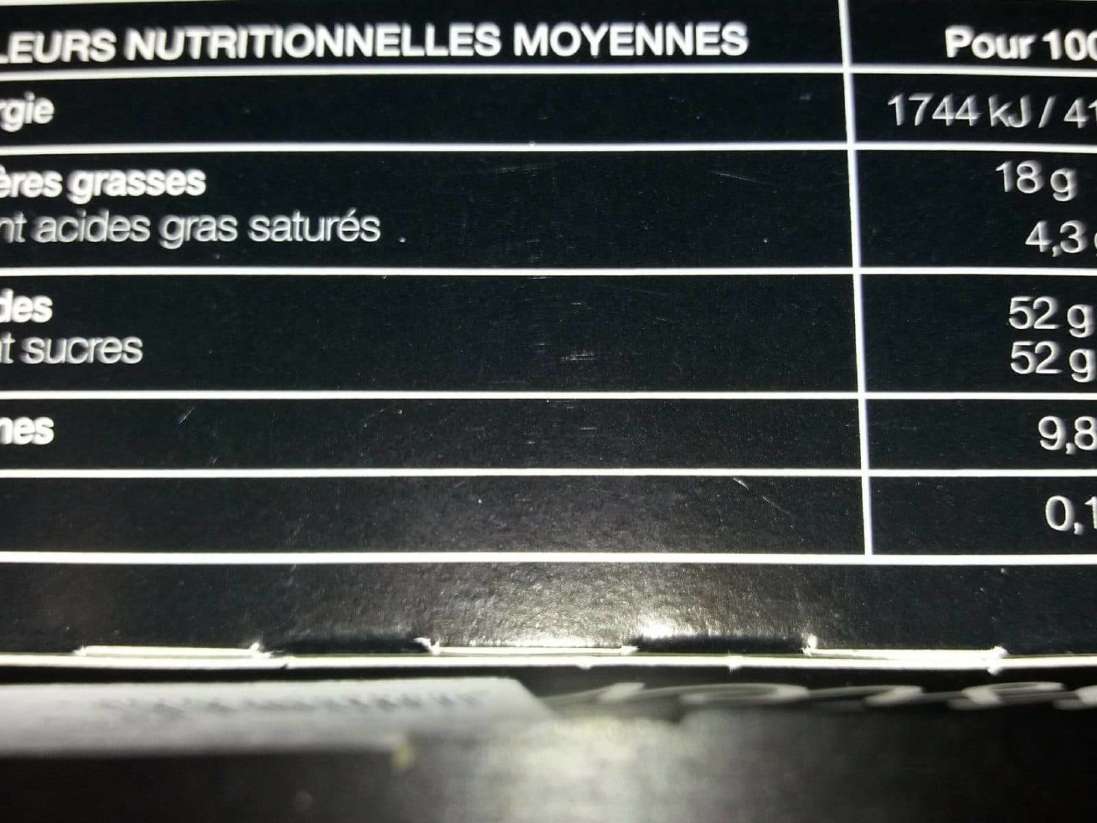 Open Food Facts macarons packshot