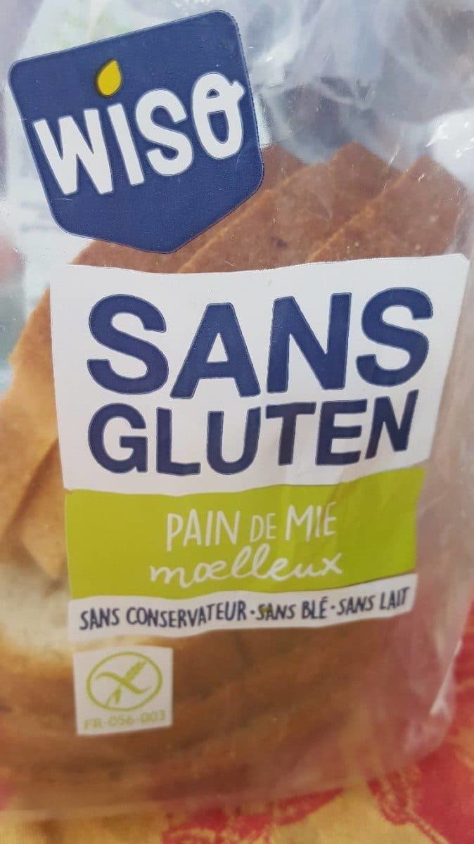 Wiso Pain de mie sans gluten packshot