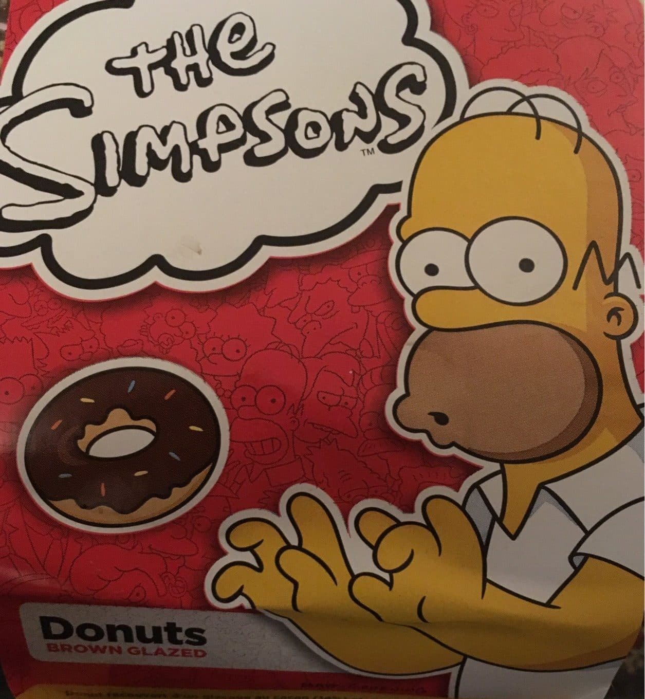 The Simpsons Donuts simpson brown fois 4 packshot