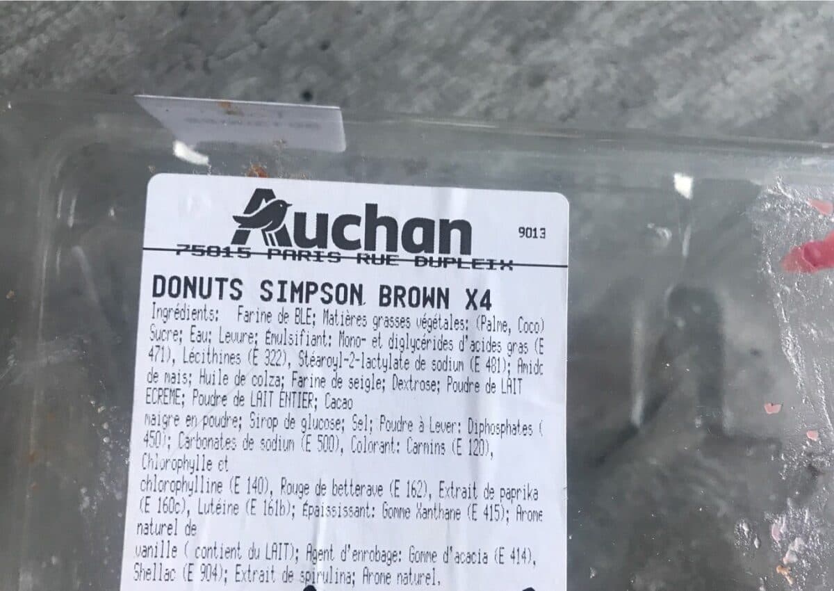 The Simpsons Donuts simpson brown fois 4 packshot