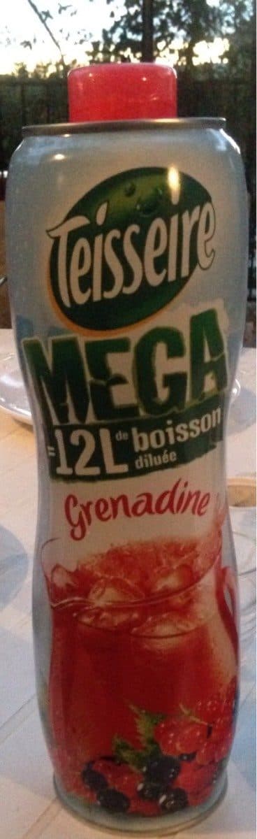 Open Food Facts Grenadine packshot
