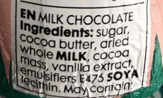 Open Food Facts Lapin de paques en chocolat packshot