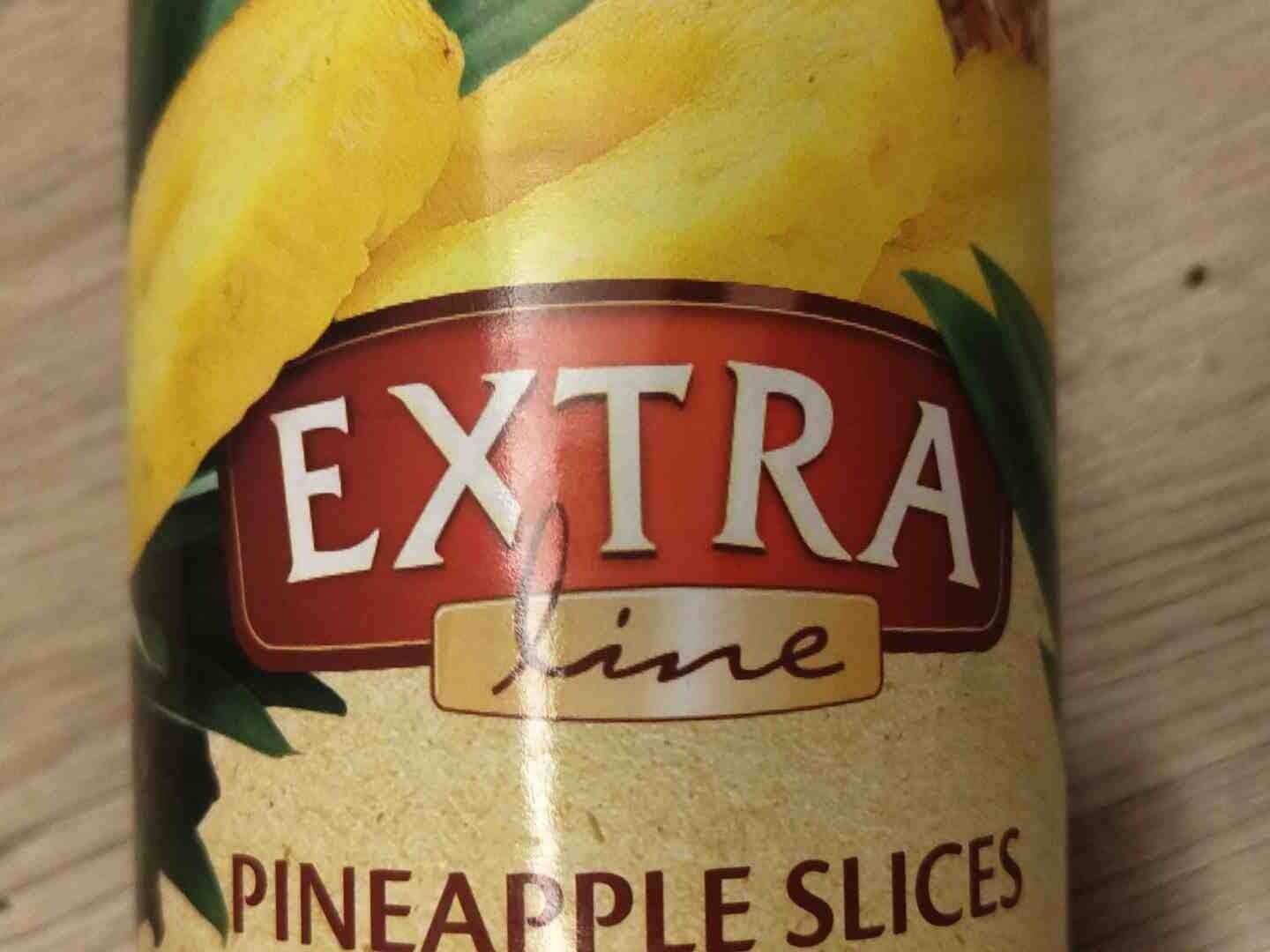 extra line Pineapple slices packshot