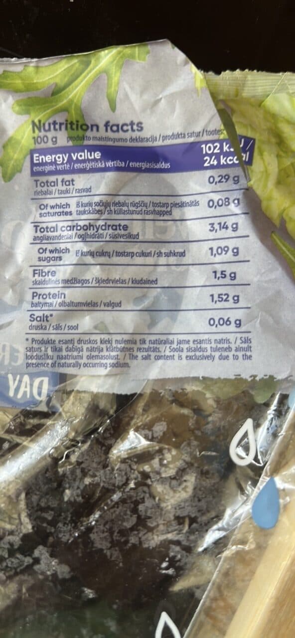 Well done salotu mišinys packshot