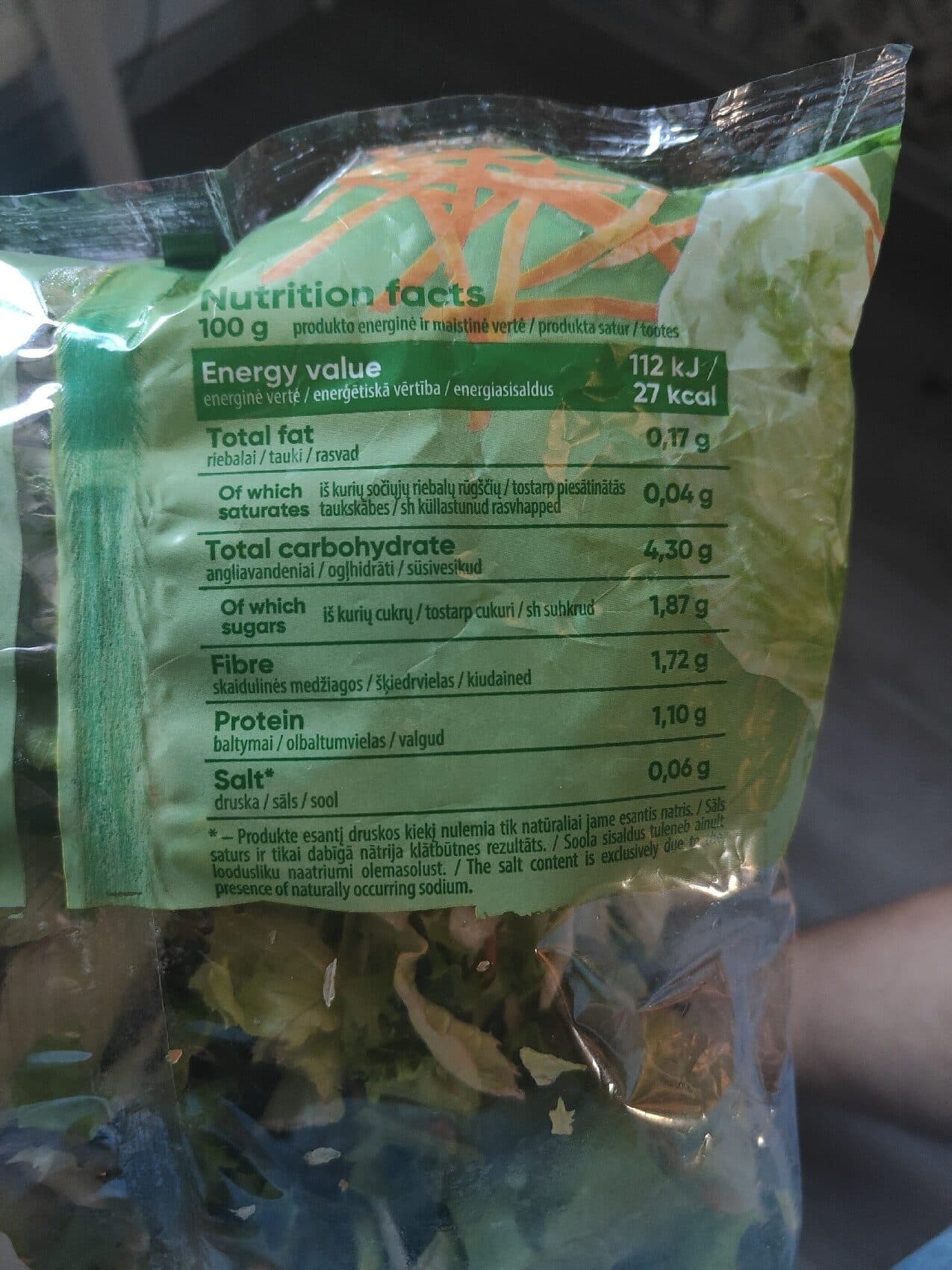 Well Done Salad Mix (garden) packshot