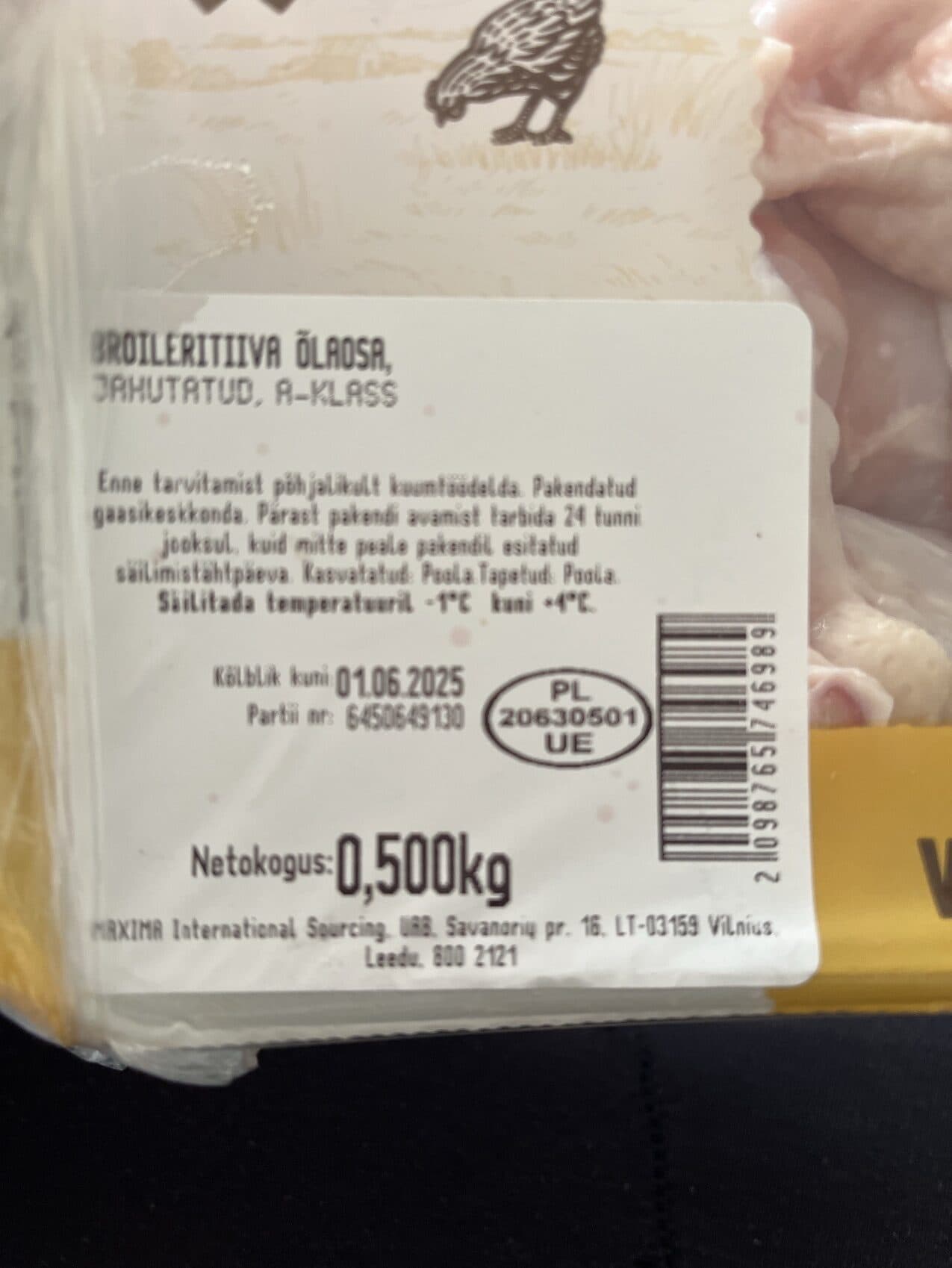 Well Done Broileritiiva Õlaosa packshot